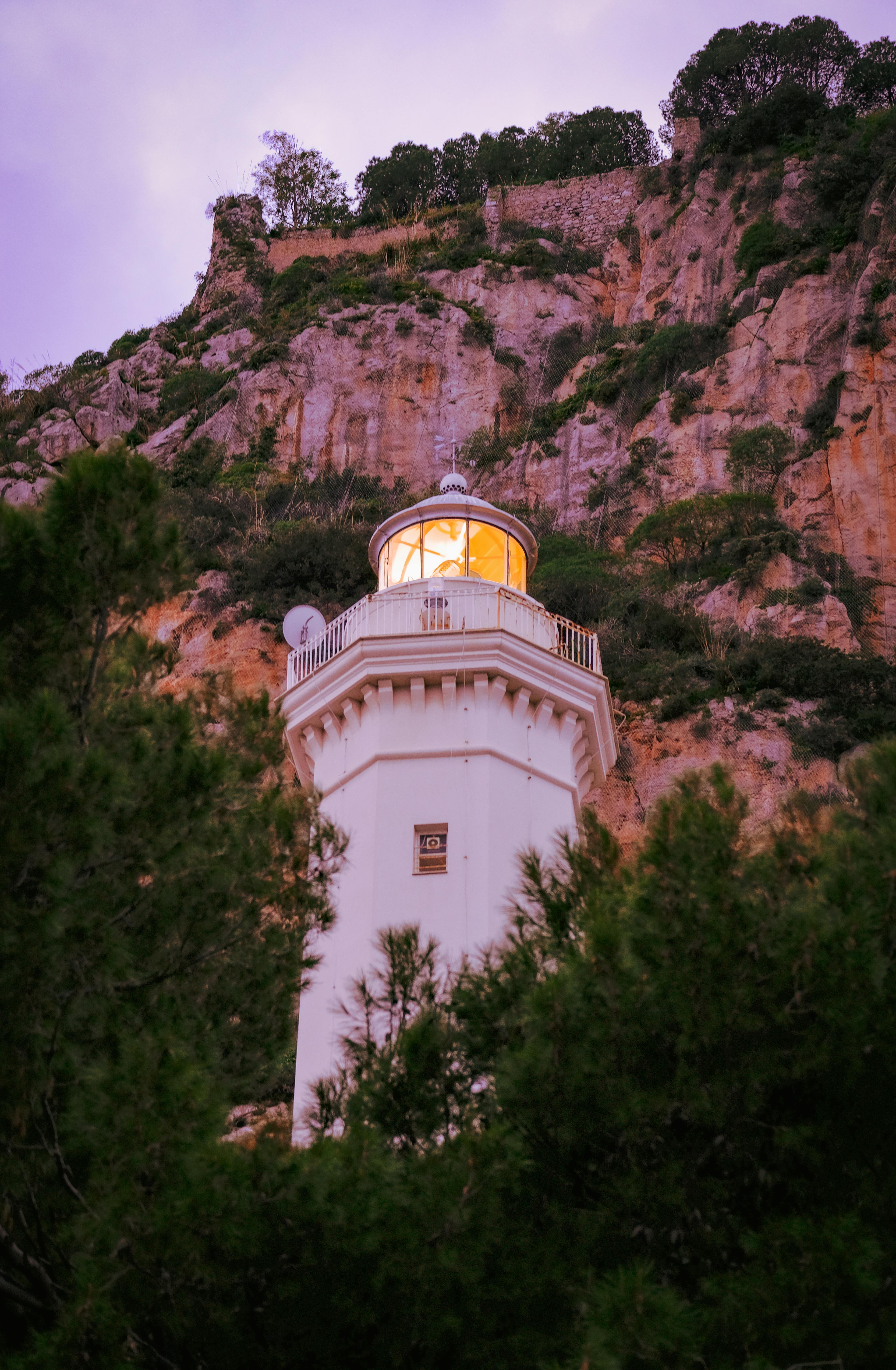 Night portrait with small LED fill creating natural tones