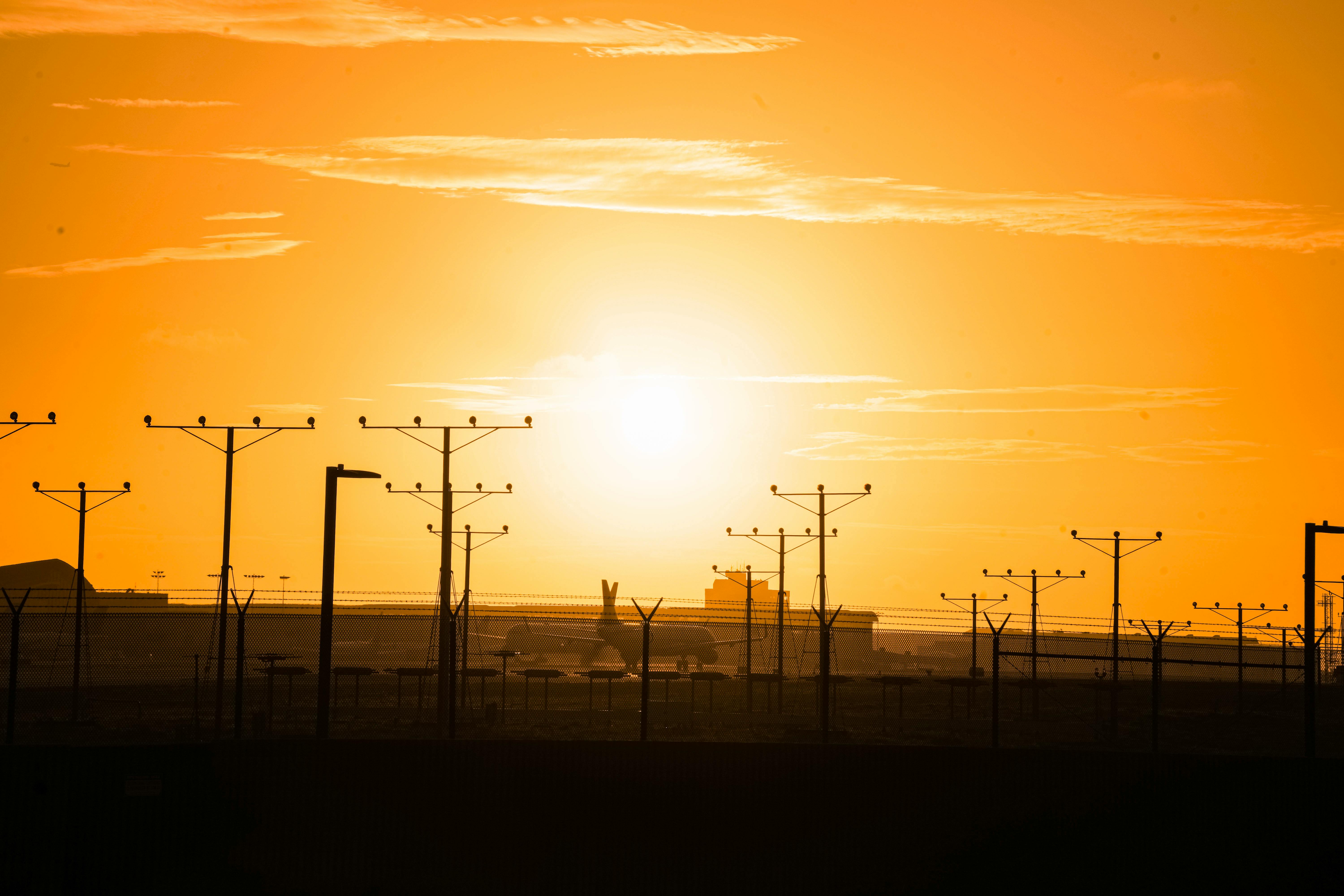 Lo‑fi travel photo of a city street with motion blur and warm colors