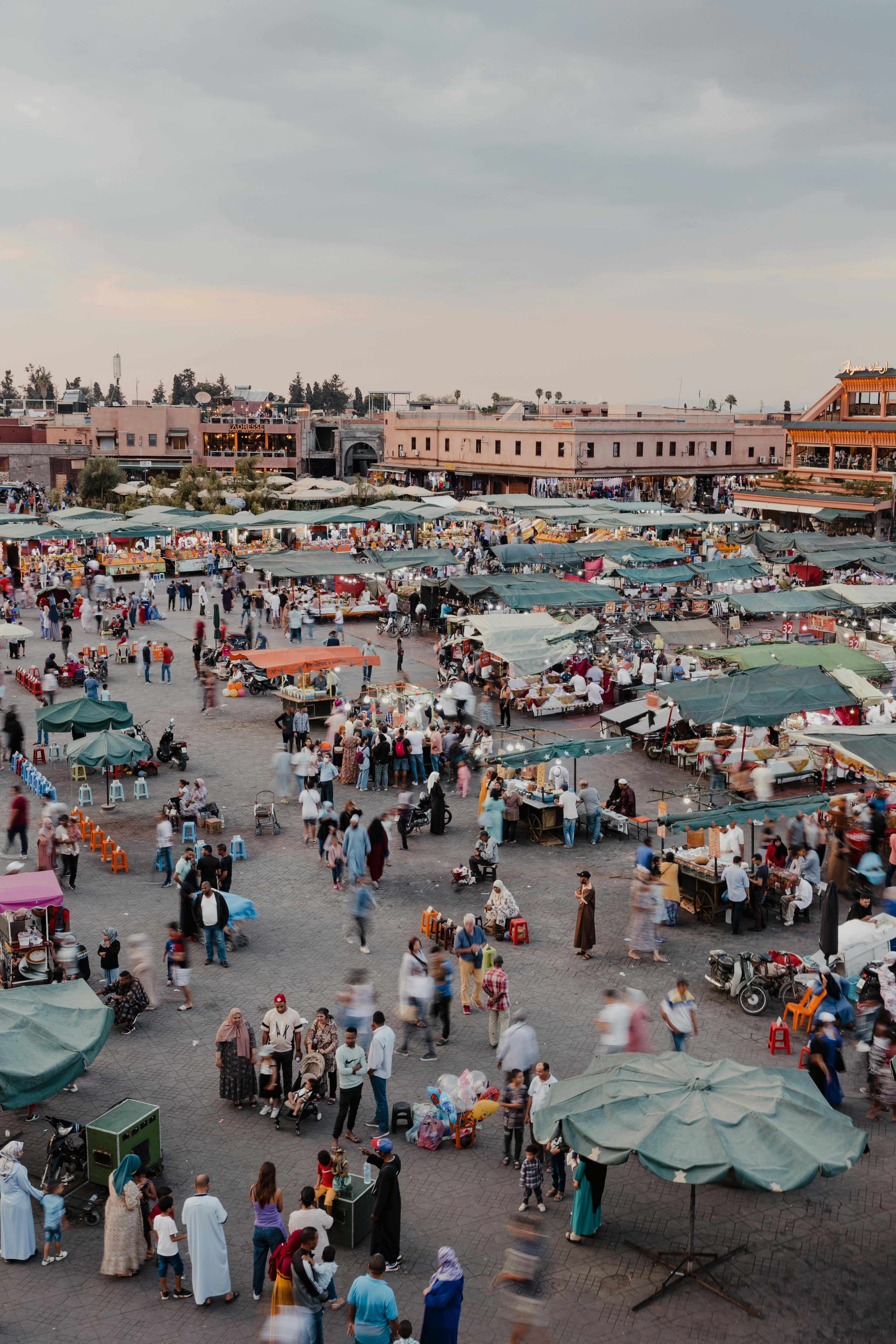 Dreamy portrait with soft focus and pastel colors in a travel setting