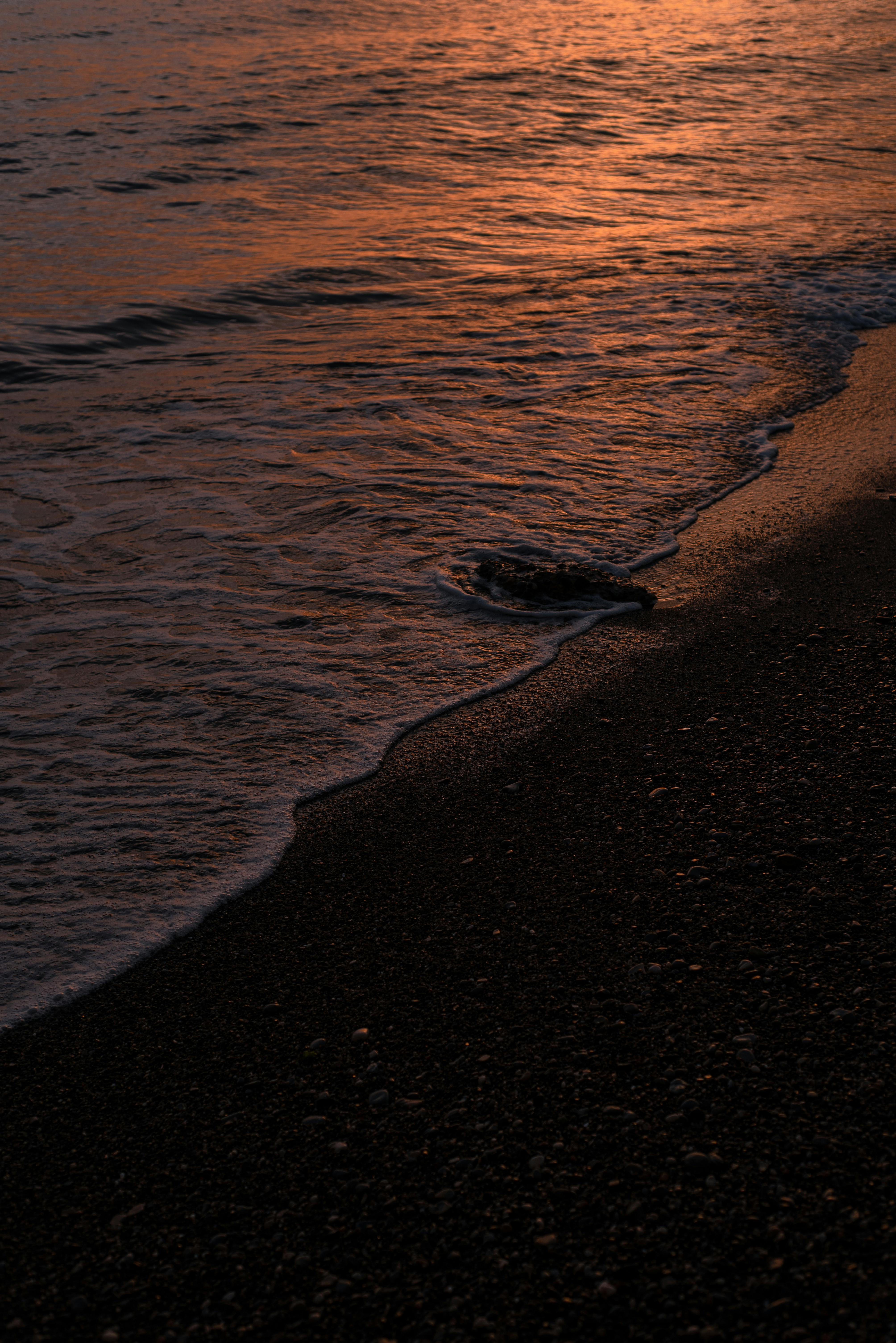 Series of bracketed landscape exposures for HDR blending