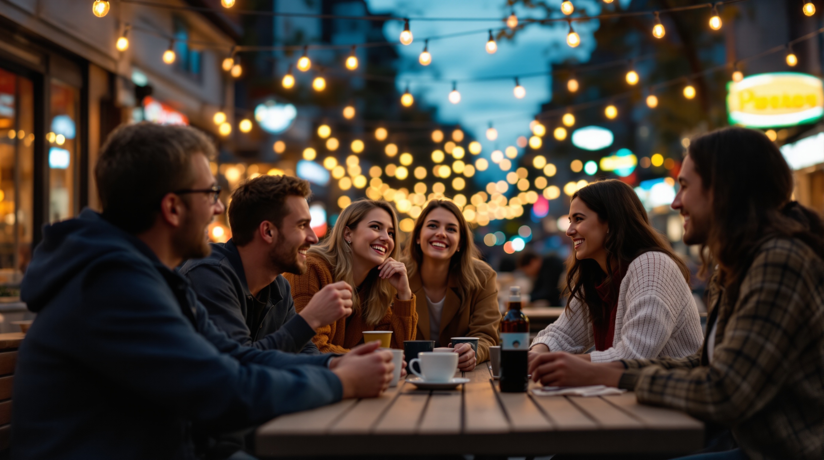 Portrait in low light with blurred background and bright subject